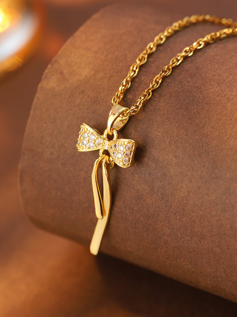Bow Pendant Necklace - image 6